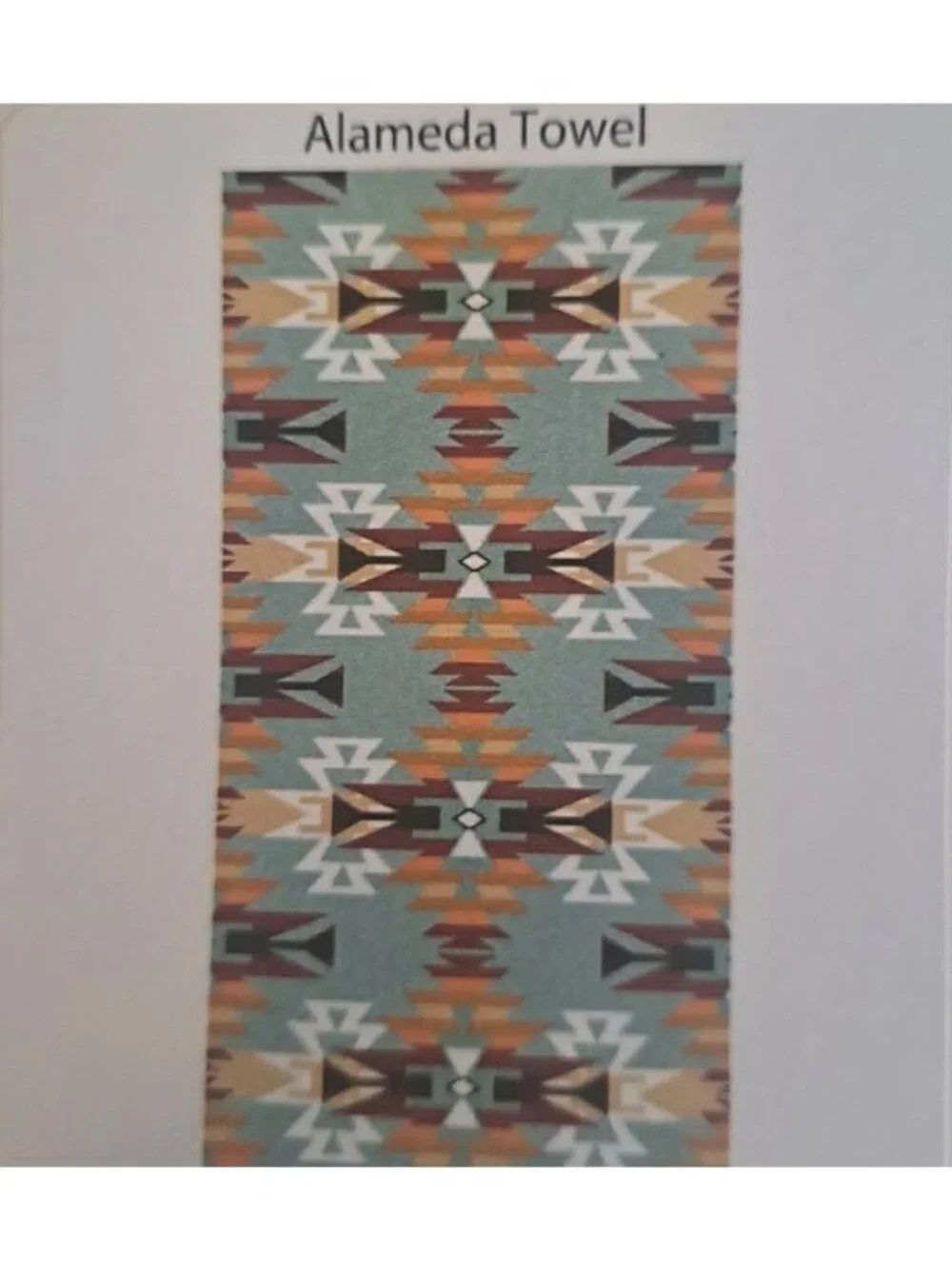 Alameda Southwest Bath Pool Gift Towel Cotton New Rustic Home Decor Aztec Blue